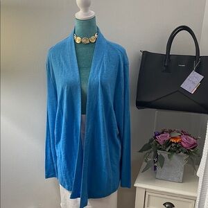 Chico's Vibrant Blue Women's Cardigan